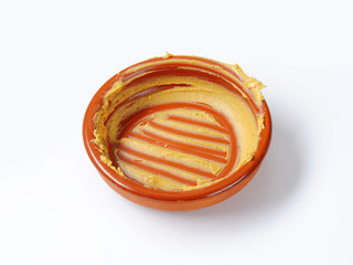 Bowl with some peanut butter left