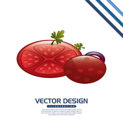 delicious pizza design 