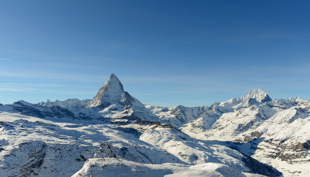 Matterhorn from Gornergrat above Zermatt