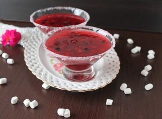 Jelly from wild berries