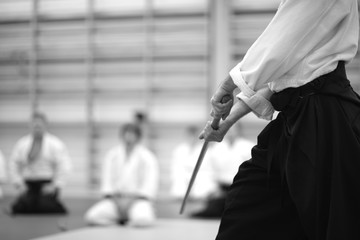 Japanese sword training - 104855957