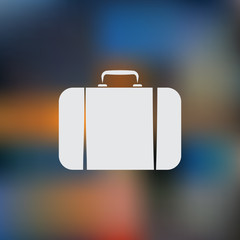 Travel bag icon