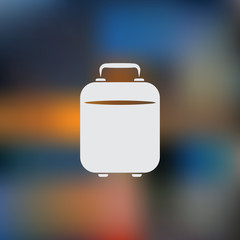 Travel bag icon