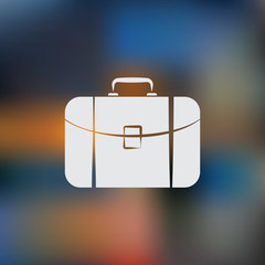 Travel bag icon