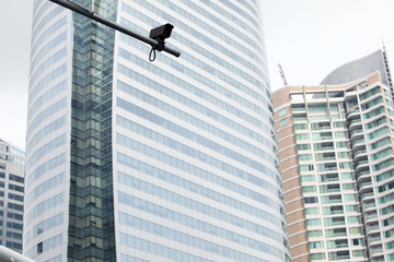 Obraz premium cctv in city