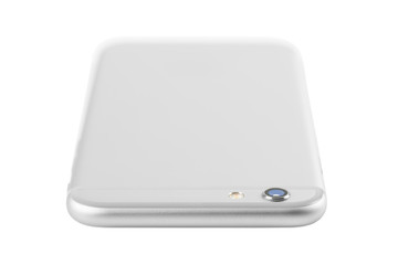 Mobile Phone Mockup On White Background