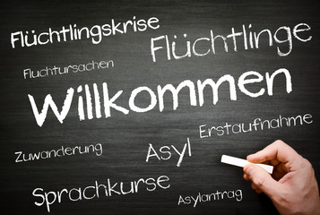 Willkommen Flüchtlinge