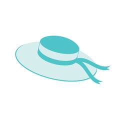 Nice picture with fashion summer hat