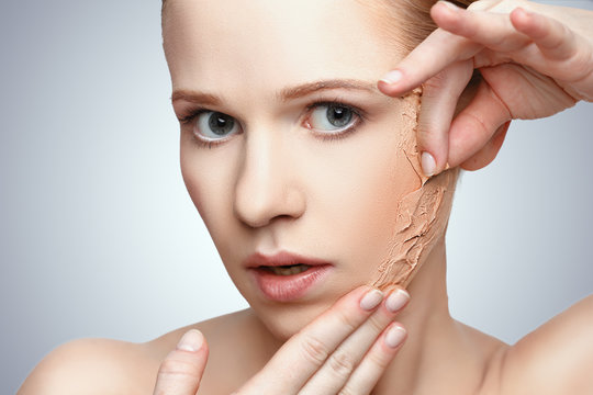 beauty concept rejuvenation, renewal, skin care, skin problems
