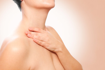 Fototapeta premium Cellulite am Arsch,