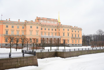 Fototapeta premium The Mikhailovsky Castle ( Engineers Castle ).