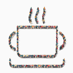 people   soup cup icon
