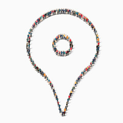 people map pointer  icon