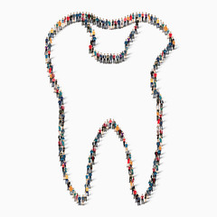 people tooth dentistry icon