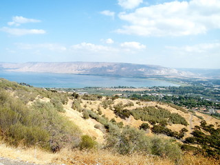 Fototapeta na wymiar Galilee Lake Kinneret 2010