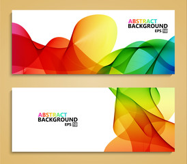 Vector modern colorful abstract backgrounds