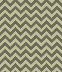 Green geometric chevron zigzag seamless pattern background, Vector illustration with swatches.