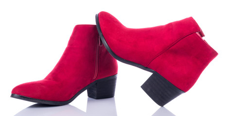 Red booties