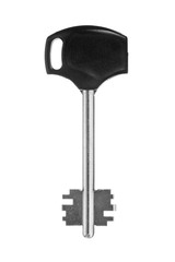 STEEL KEY isolated on white background