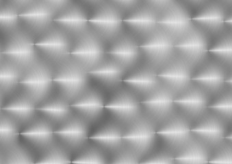Fototapeta premium 銀の磨き加工のグラフィック素材
