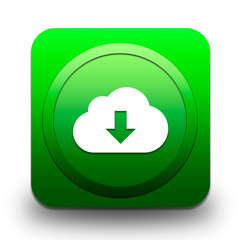 icône internet cloud téléchargement