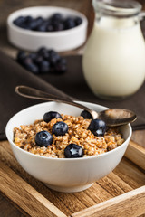 Müsli mit Blaubeeren - Cerals with blueberries