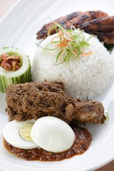Malaysia food Nasi Lemak