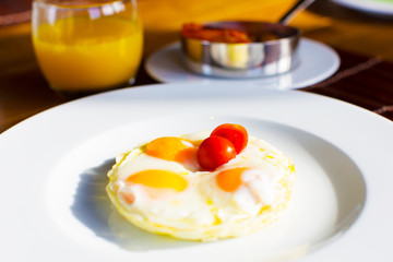 eggs for breakfast