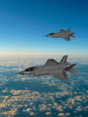 F-35 modern stealth fighter