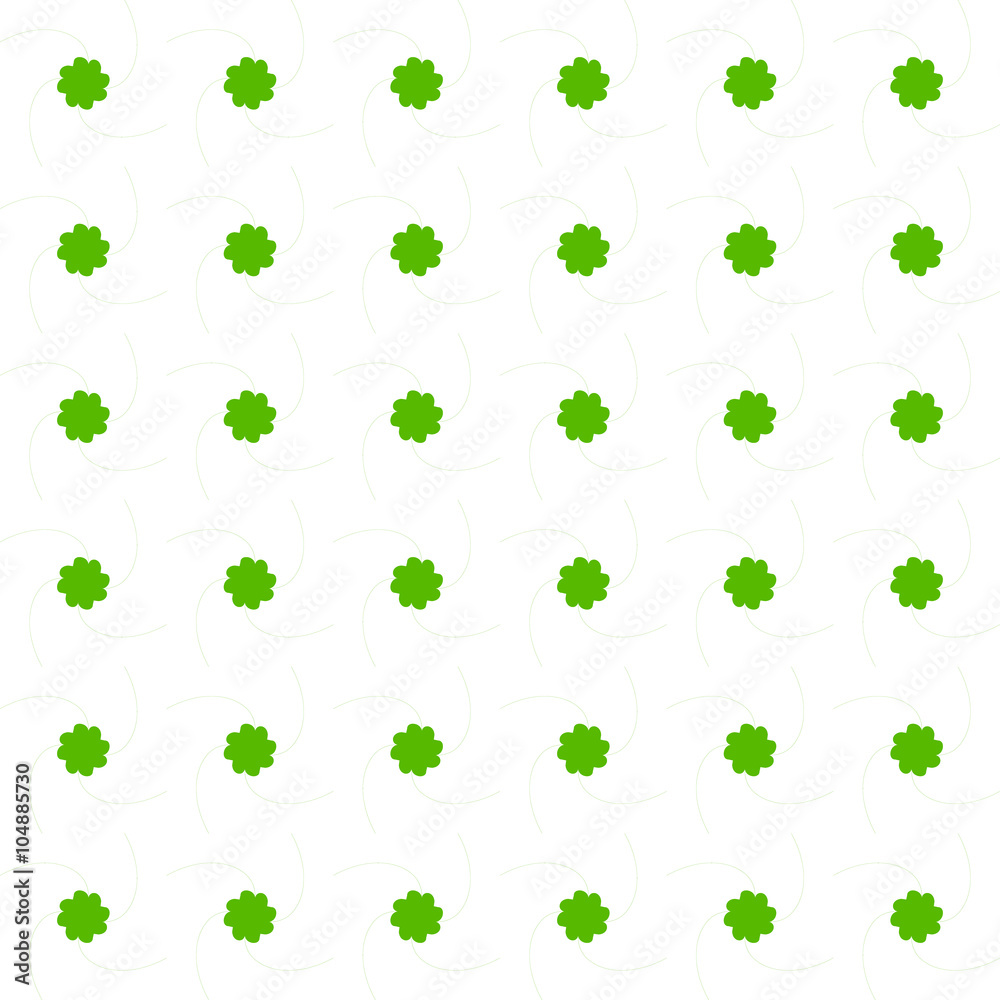 Fototapete colorful seamless pattern - background with simple motif shape