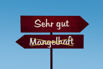 Schild 48_Sehr gut