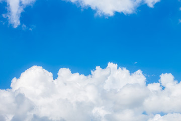 blue sky background with clouds