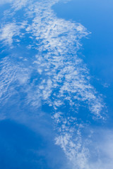 blue sky background with clouds