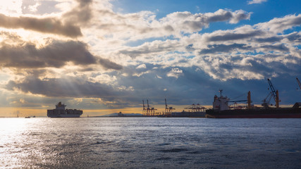 Obraz premium Port of Osaka
