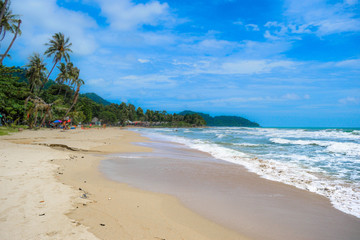 Fototapeta na wymiar Tropical Beach, White Sand, Thailand