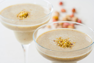 Pistachio smoothie