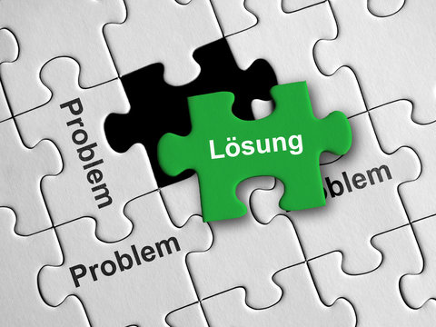 Puzzle writen word Solution