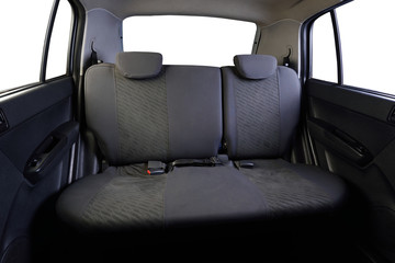 gray back car seats