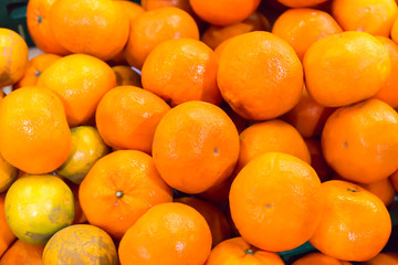Fresh mandarin oranges texture