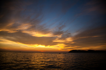 Obraz premium sunset 