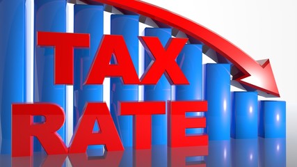 reduction in tax rates