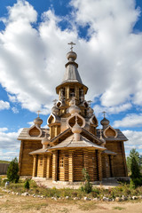 Fototapeta na wymiar Voskresensky New Jerusalem Monastery. Village Sukharevo. Russia