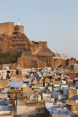 Jodhpur city in Rajasthan, India