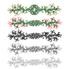Fototapeta premium Floral Ornament. Vector Illustration