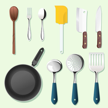 Utens&iacute;lios de cozinha