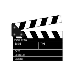 Fototapeta premium movie clapper board