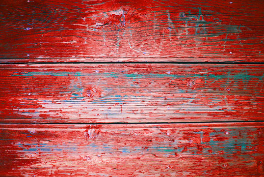 textured old wooden red