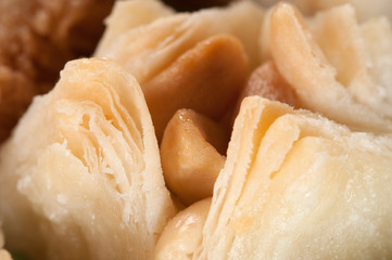 Baklava with peanut