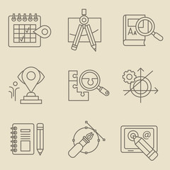 Creative Design Process Concept 