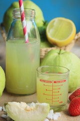 fresh guava fruit juice